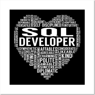 SQL Developer Heart Posters and Art